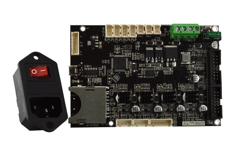 Creality 3D CR-6 SE Mainboard & Power Receptacle Kit