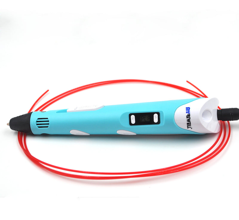 Myriwell 3D-Print Pen for 1.75mm Filament with LCD Display