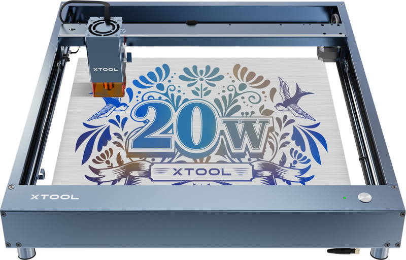 xTool D1 Pro 20W - Higher Accuracy Diode DIY Laser Engraving & Cutting Machine