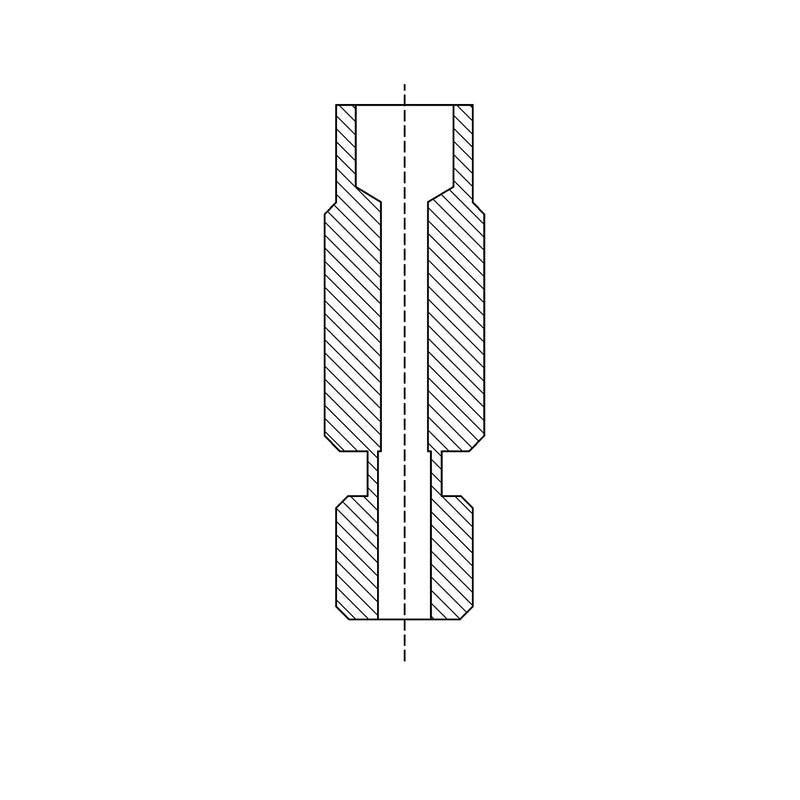 Micro Swiss Plated Wear Resistant HeatBreak - V6 1.75mm Direct and Bowden HotEnds