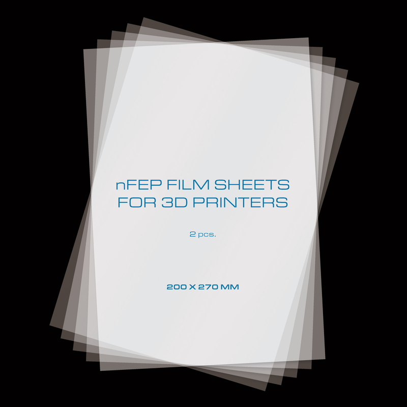 PrimaCreator nFEP Film Sheets for 3D Printers - 200 x 270 mm - 2-pack