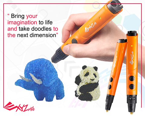 XYZprinting da Vinci 3D Pen 1.0 Educational bundle