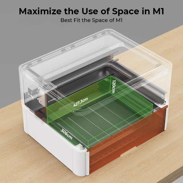 xTool M1 Riser Base with Honeycomb Panel