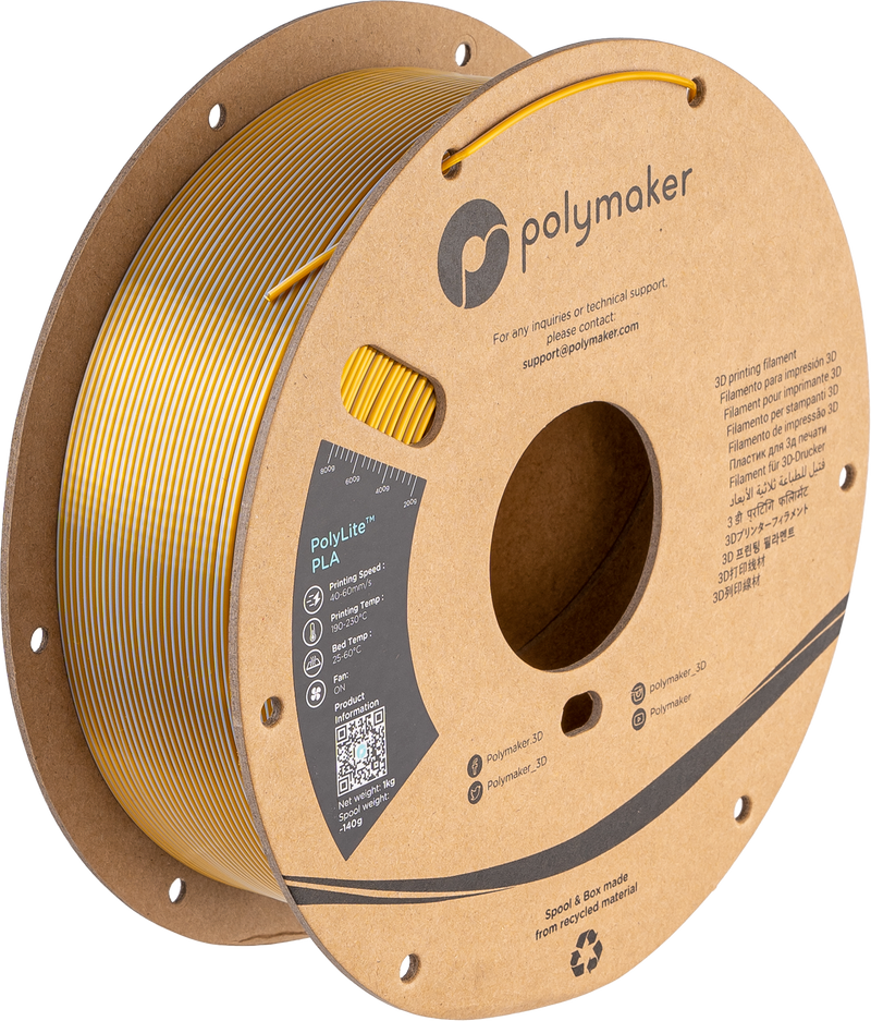 Polymaker PolyLite Silk PLA Dual Color