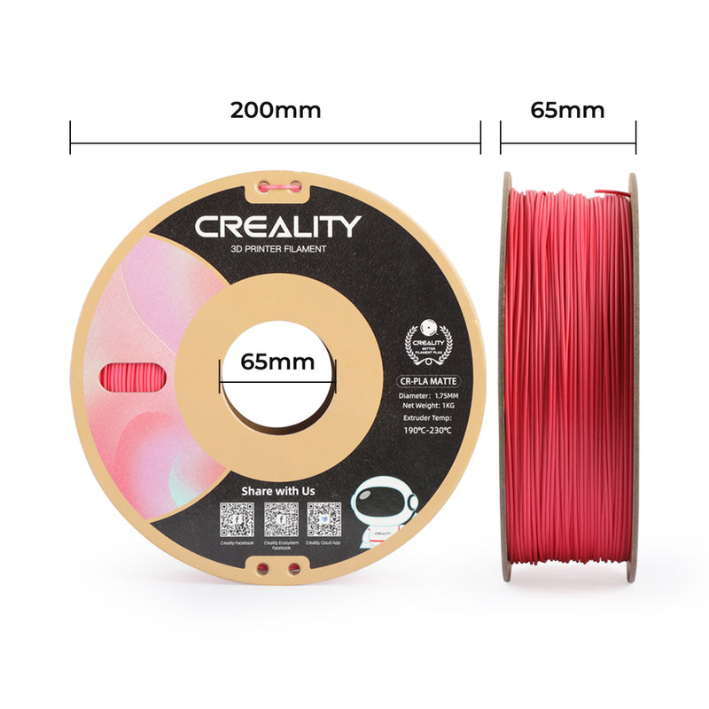 Creality CR-PLA Matte  - 1.75 mm - 1 kg