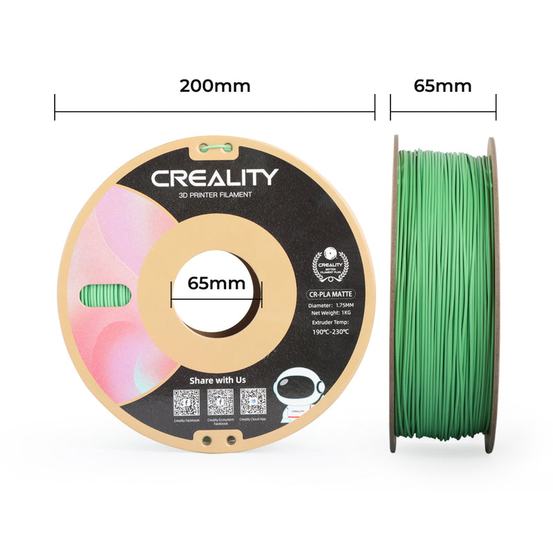 Creality CR-PLA Matte  - 1.75 mm - 1 kg