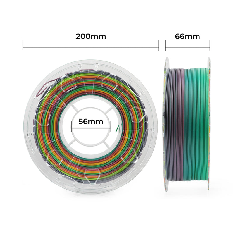 Creality CR-PLA Filament - 1.75 mm - 1 kg - Rainbow