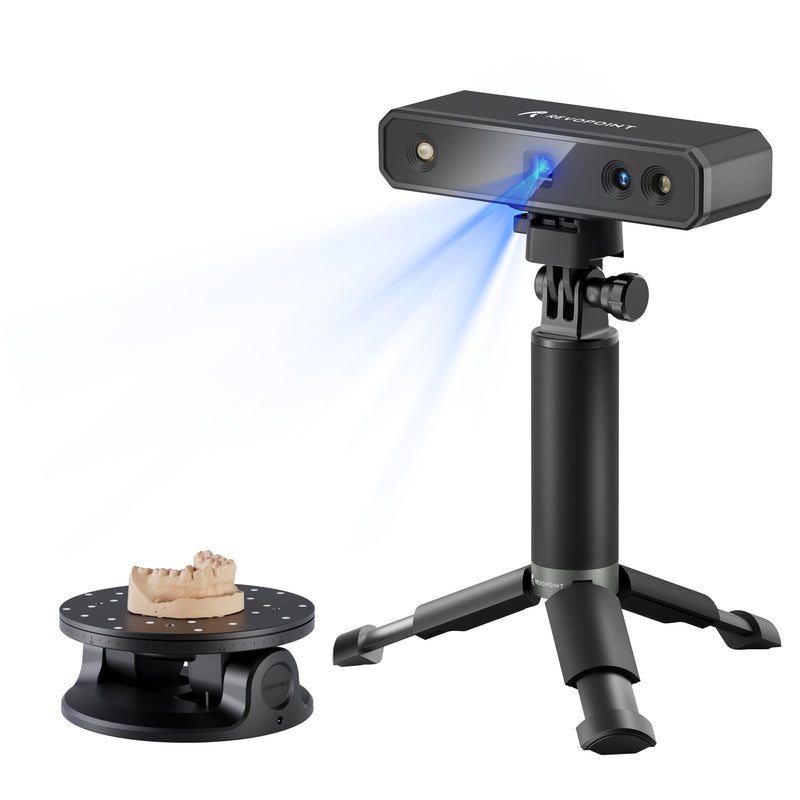 Revopoint MINI 3D Scanner with Dual-axis Turntable