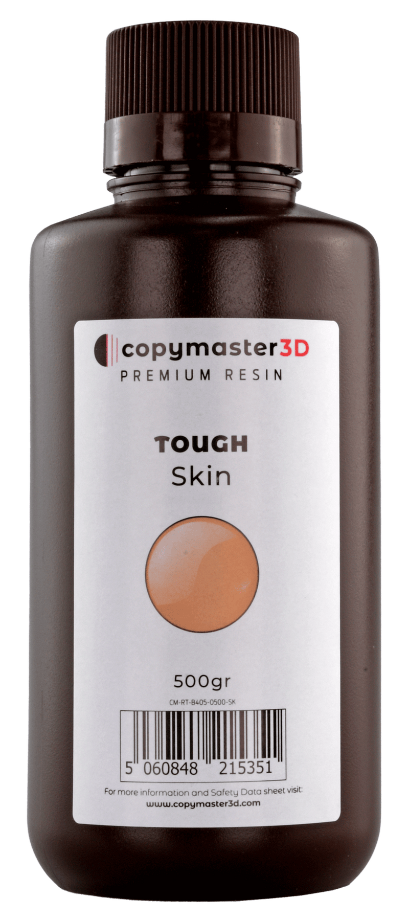 Copymaster3D Tough UV Resin - 500 ml - Skin