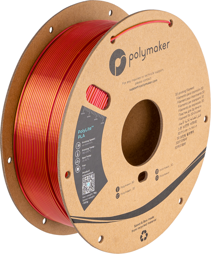 Polymaker PolyLite Silk PLA Dual Color