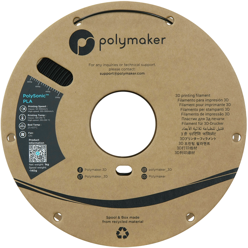 Polymaker PolySonic High Speed PLA