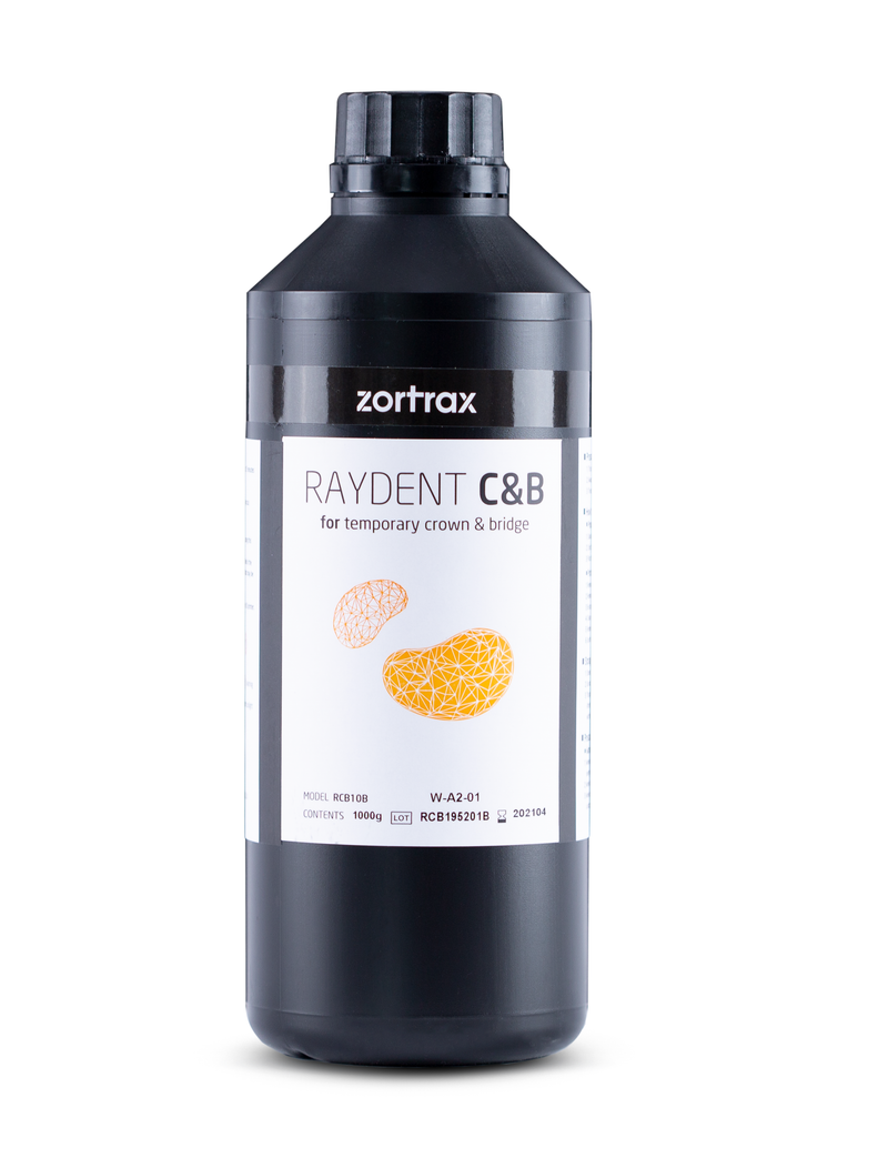 Zortrax Raydent Crown & Bridge Resin - 1000 ml