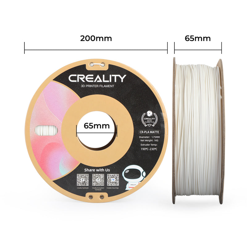 Creality CR-PLA Matte  - 1.75 mm - 1 kg