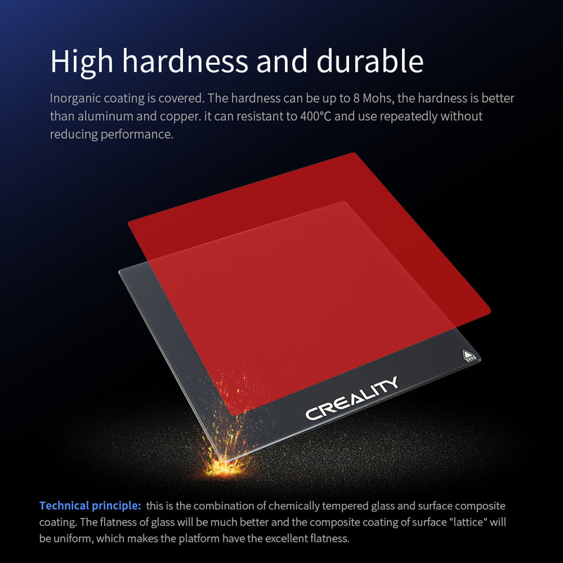 Creality 3D CR-3040 Pro Carbon Crystal Silicon Platform