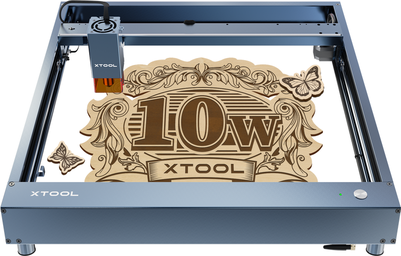 xTool D1 Pro 10W - Higher Accuracy Diode DIY Laser Engraving & Cutting Machine