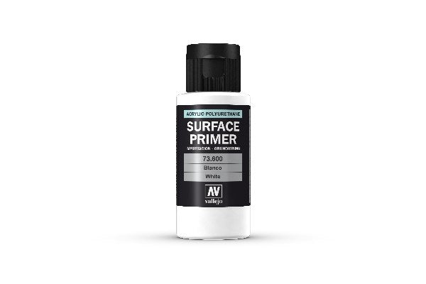 Vallejo Acrylic Polyurethane - Primer White 60ml