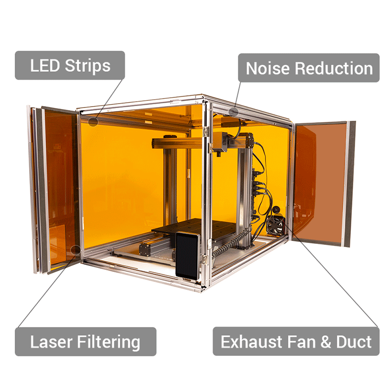 Snapmaker 2.0 3-in-1 3D Printer with Enclosure-A350T Upgraded version