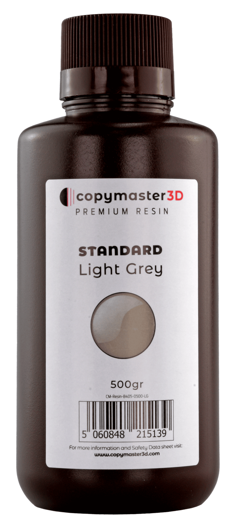 Copymaster3D Standard UV Resin - 500 ml - Light Grey
