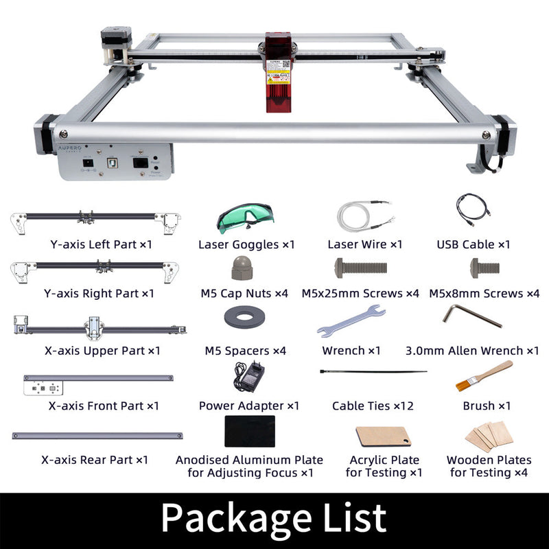 Ortur Aufero Laser 2 - Laser Engraving & Cutting Machine - 10W