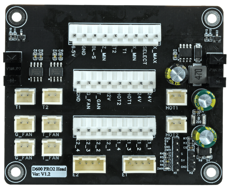 CreatBot Extruder PCB - D600 pro 2 & D1000