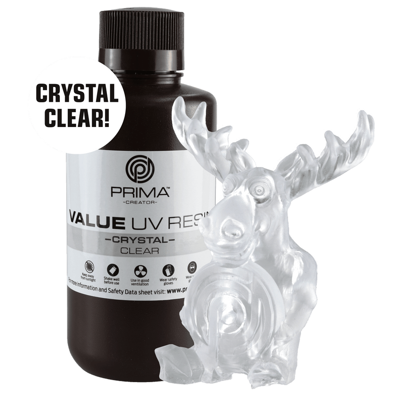 PrimaCreator Value Crystal UV Resin - 500 ml - Clear