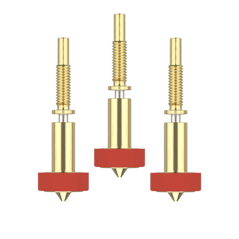 E3D RapidChange Revo™ Brass 1.75mm 0.4mm Triple Nozzle Pack