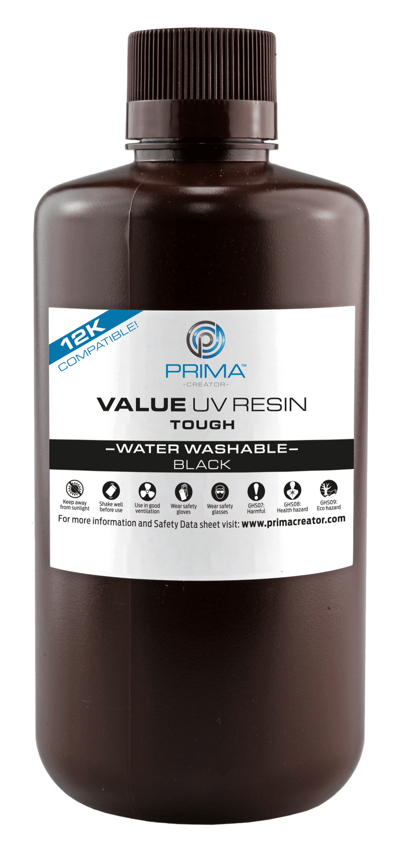 PrimaCreator Value Tough (ABS Like) Water Washable UV Resin - 1000 ml