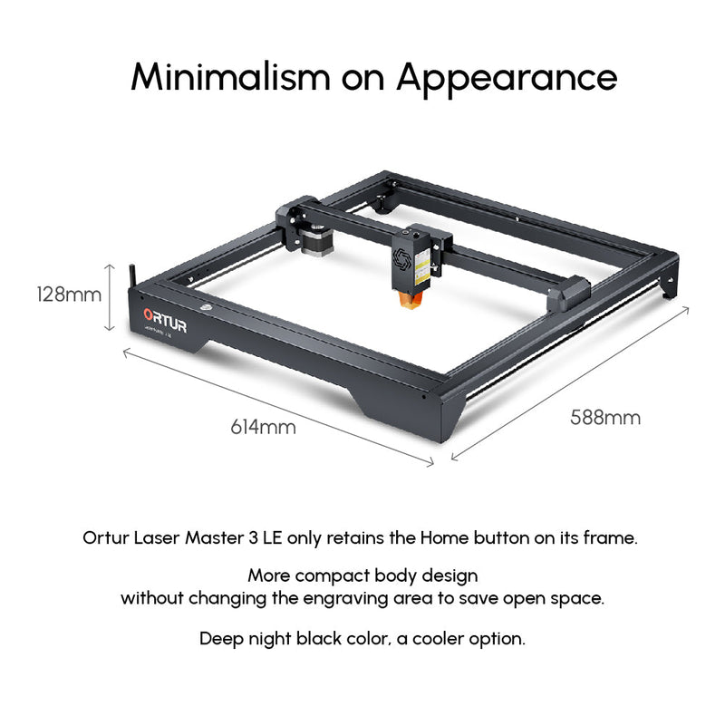 Ortur Laser Master 3 LE - Laser Engraving & Cutting Machine - 10W