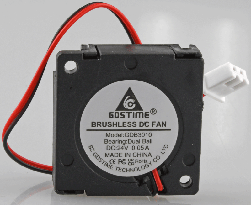 Ball Bearing Blower Fan 30x30x10 mm - 24V